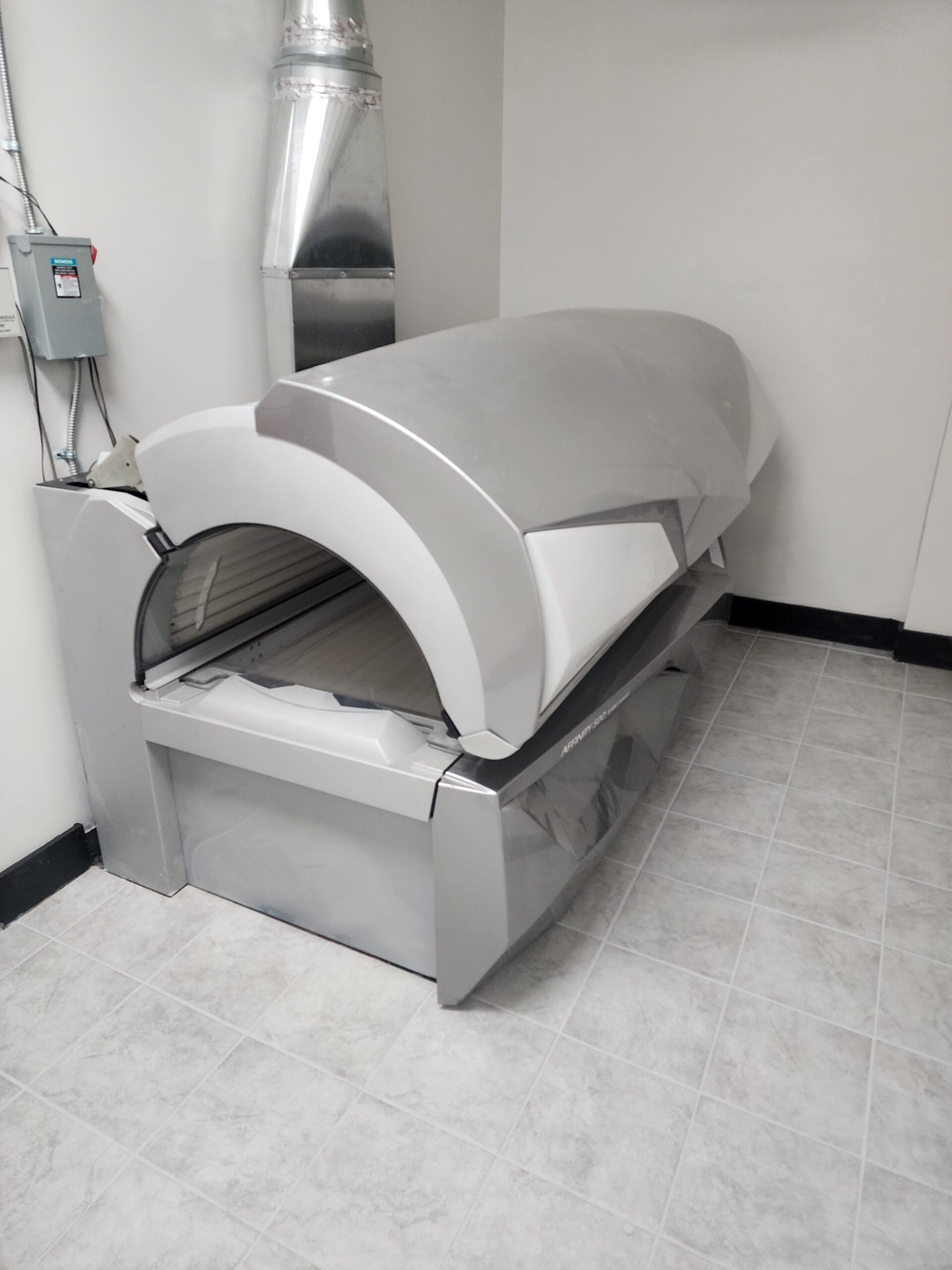 Tanning beds at Vine Fitness