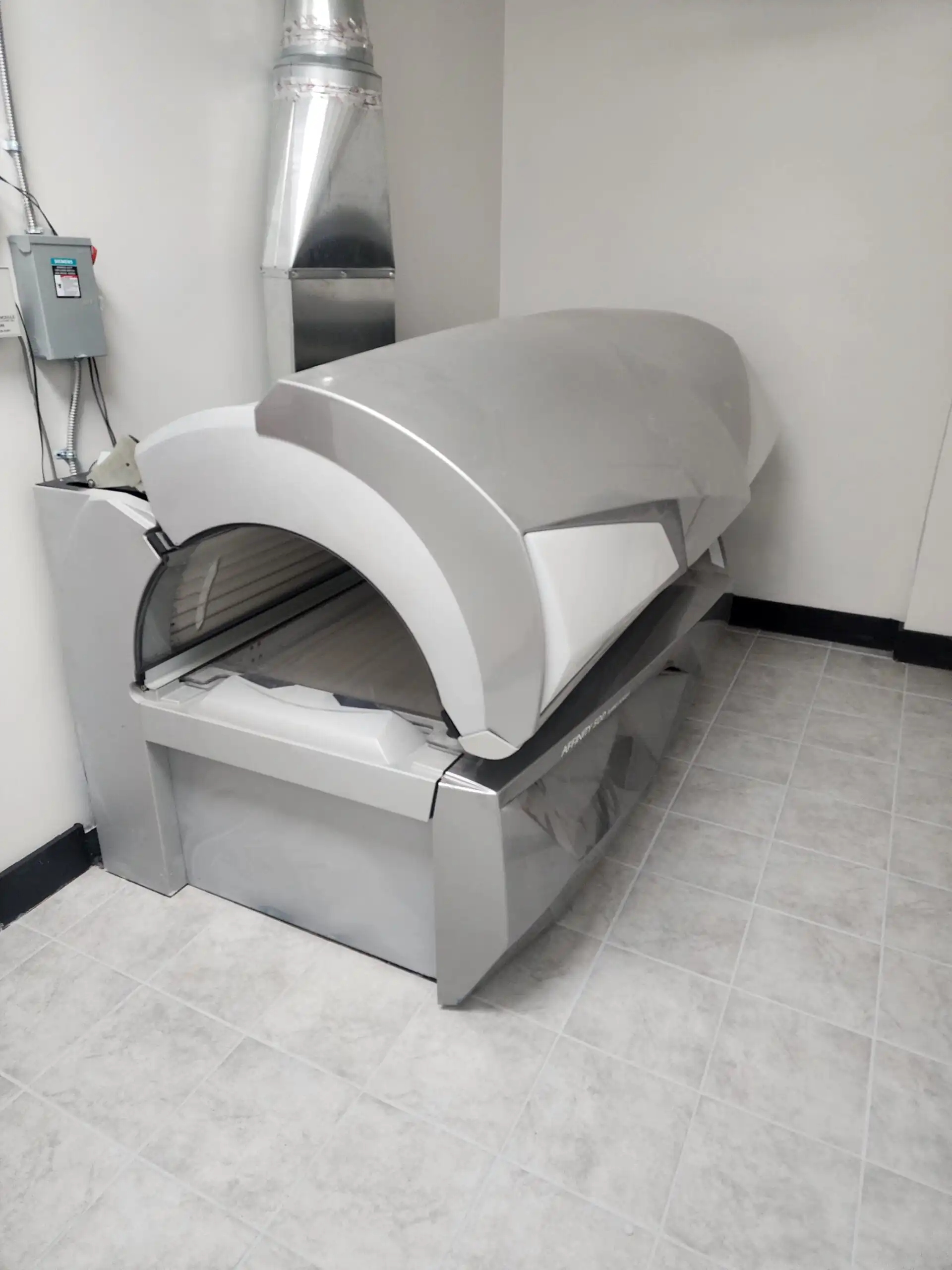 Tanning beds at Vine Fitness